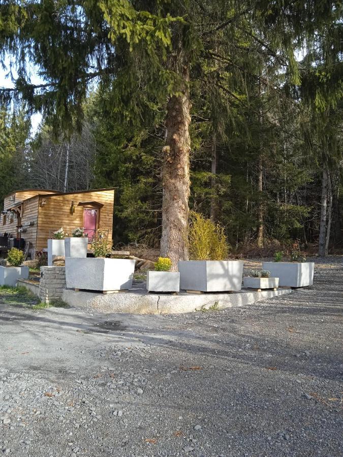 Chalet Grenouille Domaine De La Mamounette Champclause Exterior foto